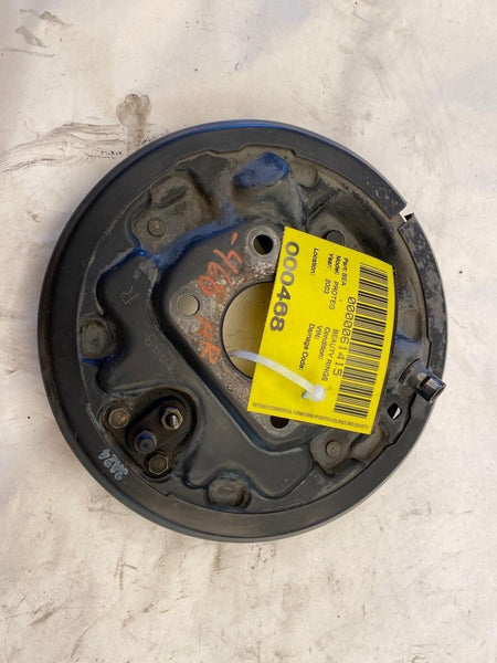 2003 MAZDA PROTEGE 2.0L Rear Back Brake Drum Backing Plate Right Passenger Side