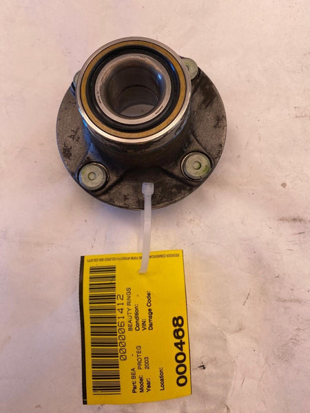1990 - 2003 MAZDA PROTEGE Rear Wheel Bearing & Hub Assembly Right Passenger Side