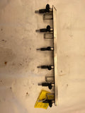 2007 BMW X3 3.0L 6 Cylinder Engine Fuel Injection Rail with Injectors OEM