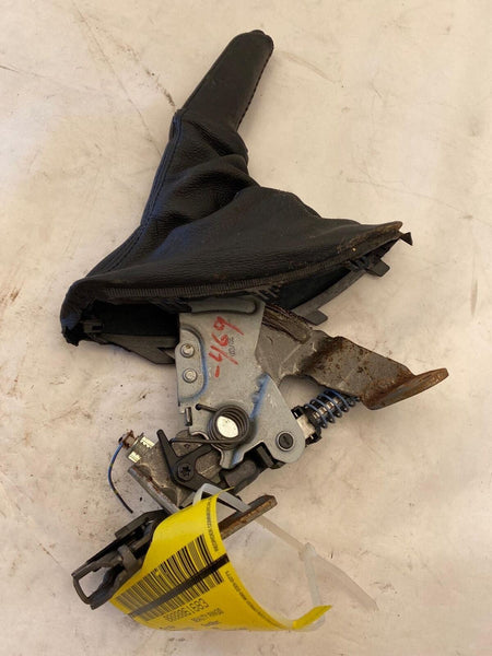 2007 BMW X3 Emergency Pull Parking Hand Brake Control Lever with Boot Cover OEM