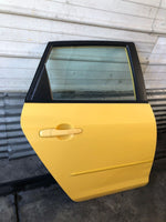 2004 - 2009 MAZDA 3 4 Door Electric Door Assembly Rear Right Paint Code: 25C OEM
