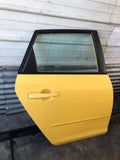 2004 - 2009 MAZDA 3 4 Door Electric Door Assembly Rear Right Paint Code: 25C OEM
