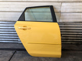 2004 - 2009 MAZDA 3 4 Door Electric Door Assembly Rear Right Paint Code: 25C OEM