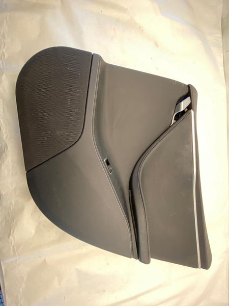 2015 TESLA S Rear Door Trim Panel w/ Window Switch & Door Handle Passenger Side
