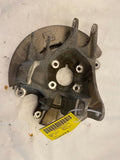2015 TESLA S Rear Back Knuckle Stub Axle with Backing Plate Left Driver Side LH