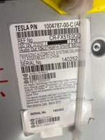 2015 TESLA S Satellite Radio Receiver Tuner Control Module Unit PIN 1004787-00-C