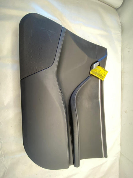 2015 TESLA S Front Door Trim Panel w/ Window Switch & Door Handle Passenger Side