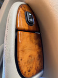1998-2003 JAGUAR XJ8 Rear Inner Door Trim Panel w/ Window Switch Passenger Side