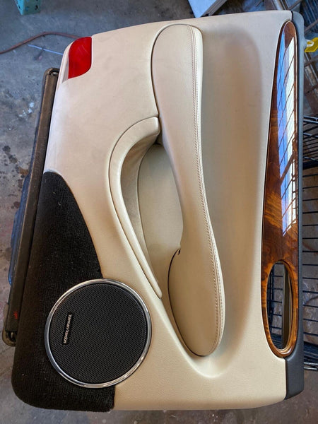 1998-2003 JAGUAR XJ8 Rear Inner Door Trim Panel w/ Window Switch Driver Side LH