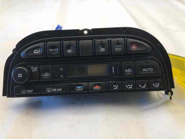 1998-2003 JAGUAR XJ8 Heater A/C Air Conditioner Control Face Panel PIN LJA769088