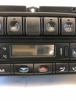 1998-2003 JAGUAR XJ8 Heater A/C Air Conditioner Control Face Panel PIN LJA769088