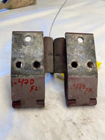 1999 JAGUAR XJ8 Front Door Upper and Lower Hinges Pair Left Driver Side LH OEM