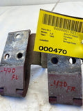 1999 JAGUAR XJ8 Front Door Upper and Lower Hinges Pair Left Driver Side LH OEM