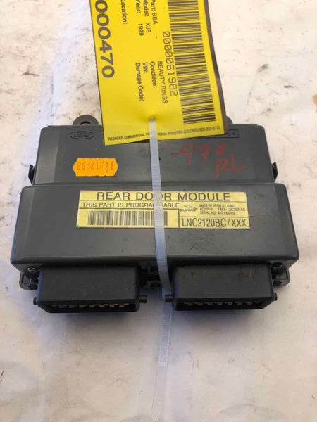 1998 - 2003 JAGUAR XJ8 Theft-Locking Rear Door Control Module Left Side LH OEM