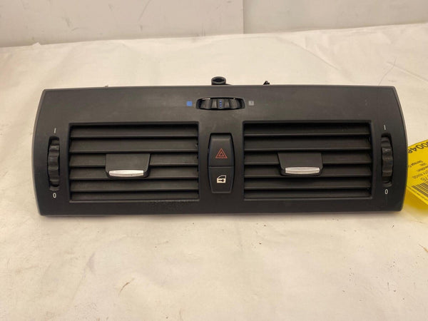 2007 BMW X3 Front Dash Center AC Air Condition Heater Vents w/ Hazard Switch OEM