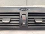 2007 BMW X3 Front Dash Center AC Air Condition Heater Vents w/ Hazard Switch OEM