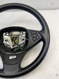 2007 - 2010 BMW X3 3 Spoke Drivers Steering With Switches Control Wheel OEM