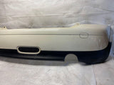 2007-2010 MINI COOPER Hatchback 1.6L Rear Back Bumper Cover w/o Park Assist OEM