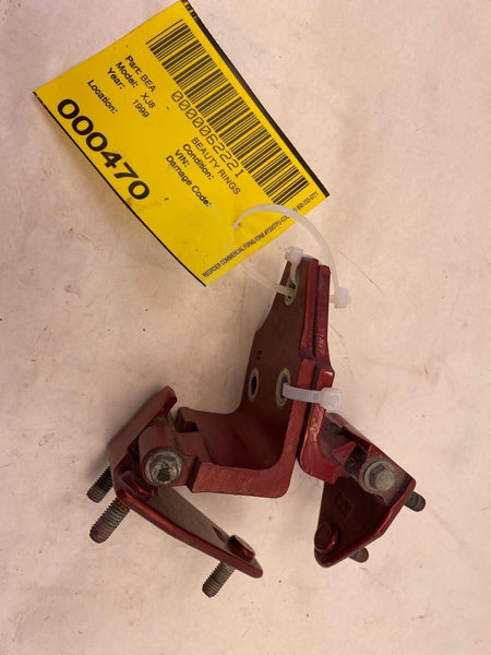 1999 JAGUAR XJ8 Front Door Hinge Pair Upper and Lower Right Passenger Side RH