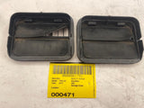 2015 TESLA S Rear Quarter Panel Rubber Flap Extractor Air Vent Grille Pair OEM