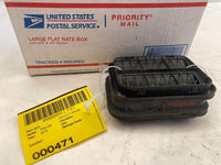 2015 TESLA S Rear Quarter Panel Rubber Flap Extractor Air Vent Grille Pair OEM