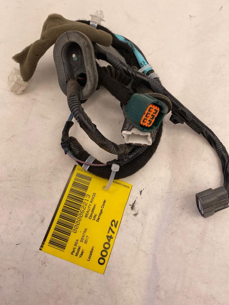 2017 NISSAN SENTRA Rear Door Wire Cable Harness Left Driver Side LH 4 doors OEM