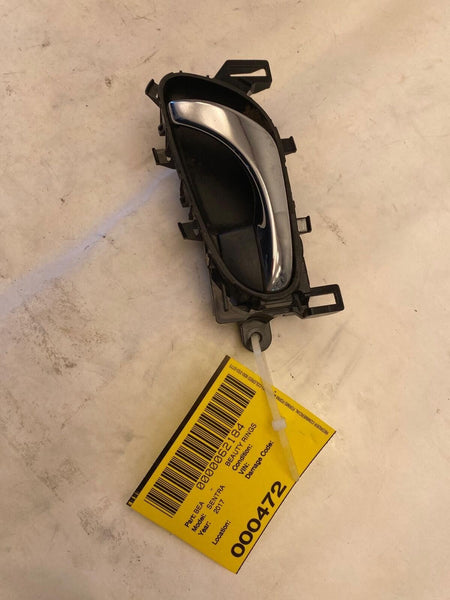 2013-2019 NISSAN SENTRA Front Inside Door Handle Chrome Left Driver Side LH OEM
