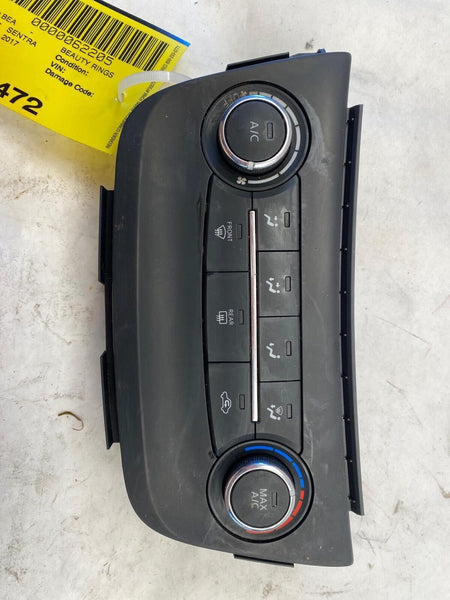 2017 - 2019 NISSAN SENTRA Heater A/c Control w/o Dual Zone Automatic Temperature
