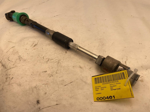 2007 BMW 750 SERIES 4.8L Steering Column Intermediate Steering Shaft OEM