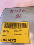 1998 - 2003 JAGUAR XJ8 Rear Back Door Glass Window Left Driver Side LH OEM