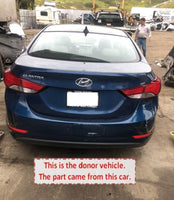 2011-2016 HYUNDAI ELANTRA Front Windshield Wiper Transmission Linkages w/ Motor