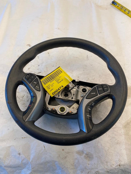 2014 - 2016 HYUNDAI ELANTRA Drivers Steering Switch Control w/o Leather Wheel