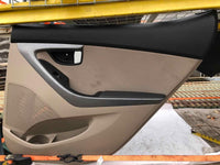 2014 - 2016 HYUNDAI ELANTRA Rear Back Inner Door Trim Panel Right Passenger Side
