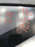 2002 - 2003 SATURN VUE Rear Back Vent Glass Window w/o Solar Left Driver Side LH
