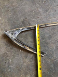 2014 TESLA S Upper Top Side Window Roof Chrome Molding Left Driver Side LH OEM