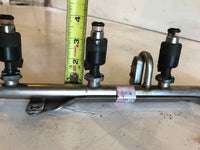 2000 SATURN SW2 S SERIES Fuel Injectors with Injection Rail Assembly 1.9L OEM