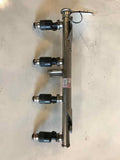 2000 SATURN SW2 S SERIES Fuel Injectors with Injection Rail Assembly 1.9L OEM