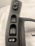 2002 SATURN VUE Shifter Surround Trim Cover w/ Master Power Window Switch OEM