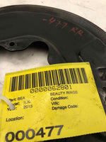 2013 ACURA ILX Rear Brake Plate Dust Shield Protection Cover Left and Right Side