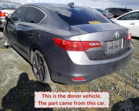 2013 - 2021 ACURA ILX Sedan Rear Back Vent Glass Window Left Driver Side LH OEM