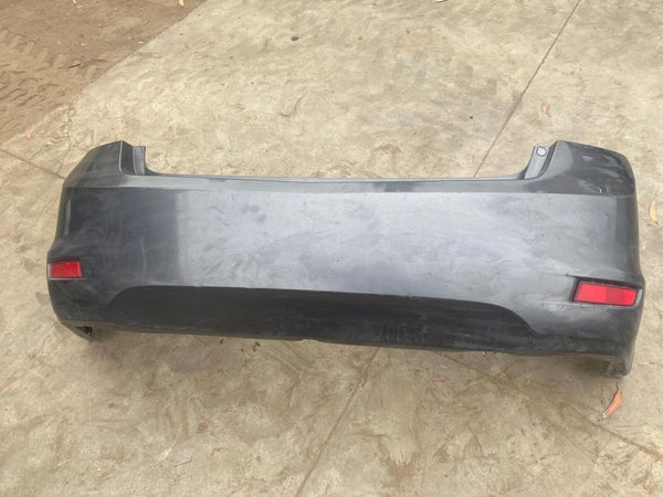 2013-2015 ACURA ILX Sedan Rear Bumper Cover Assembly Paint Code NH737M Metallic