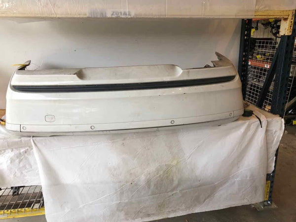 2006 - 2008 BMW 750 SERIES Rear Back Bumper Cove Color White with Park Assist