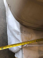 2006 - 2008 BMW 750 SERIES Rear Back Bumper Cove Color White with Park Assist