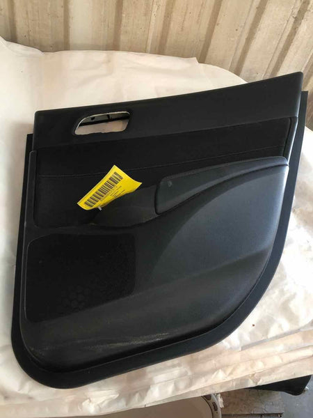 2013-2014 ACURA ILX Rear Back Inner Door Trim Panel Black Right Passenger Side