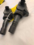 2013 - 2015 ACURA ILX Sedan 2.0L 4 Cylinder 2 Pieces Ignition Coil Ignitor OEM