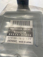 2004 - 2006 TOYOTA PRIUS Automatic Transmission Control Module P/N 89535-47010