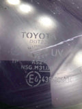 2004 - 2009 TOYOTA PRIUS Hatchback Rear Quarter Glass Window Left Driver Side LH