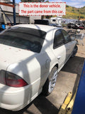 2003 - 2006 LINCOLN LS Sedan Rear Vent Glass Window Left Driver Side Black Trim