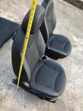 2008 - 2013 MINI COOPER Front And Rear Manual Leather Seat Set Assembly OEM