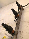 1995 CHRYSLER CIRRUS Fuel Injection Complete Fuel Rail With Injectors Assembly